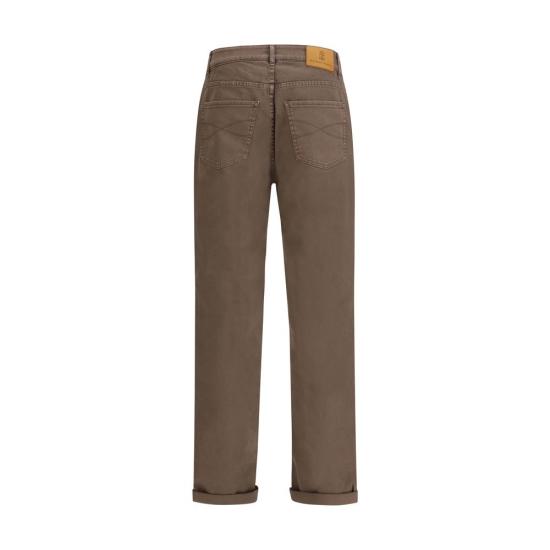 26SS 브루넬로 쿠치넬리 데님 팬츠 BRM277PD3210C7503BB BROWN - BRUNELLO CUCINELLI