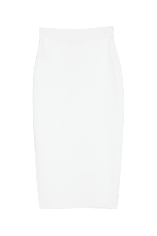 26FW 엘리자베타프랜치 스커트 GK28B66E2 360 WHITE - ELISABETTA FRANCHI