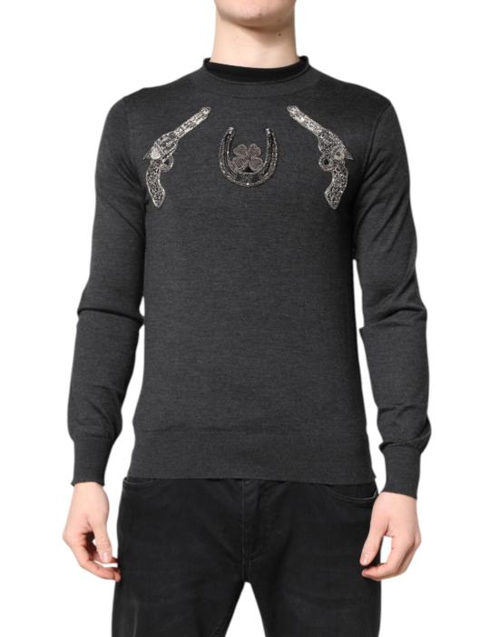  돌체앤가바나 스웨터 TSH90309 GRAY - DOLCE & GABBANA