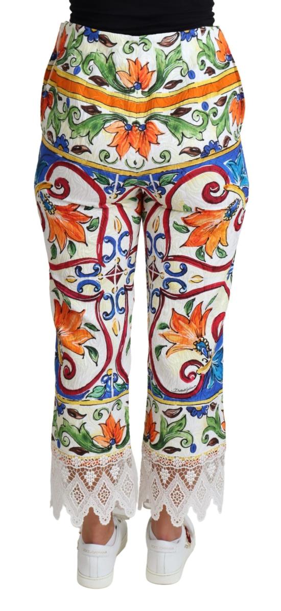  돌체앤가바나 스트레이트 팬츠 PAN71566 MULTICOLOR - DOLCE & GABBANA