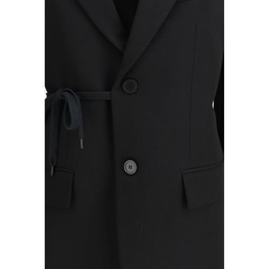 26SS 발렌시아가 자켓 BA857365TNT391000BB BLACK - BALENCIAGA