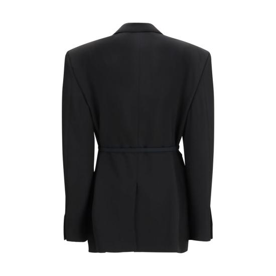 26SS 발렌시아가 자켓 BA857365TNT391000BB BLACK - BALENCIAGA