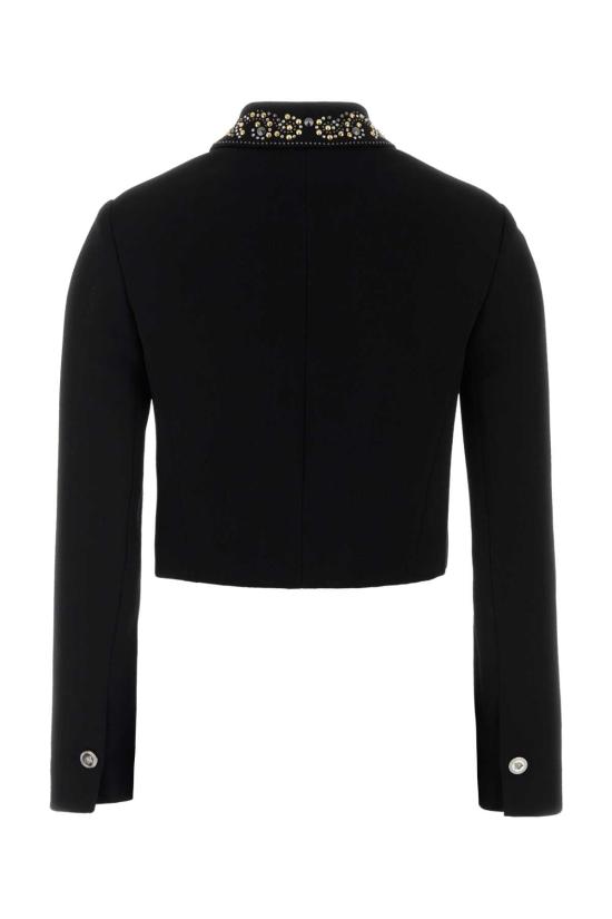 25FW 베르사체 자켓 10213191A12789 1B000 BLACK - VERSACE