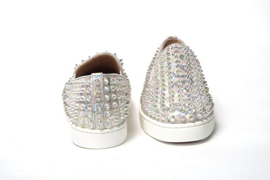  크리스챤 루부탱 플랫 슈즈 CL059 FBB 162 WHITE - CHRISTIAN LOUBOUTIN