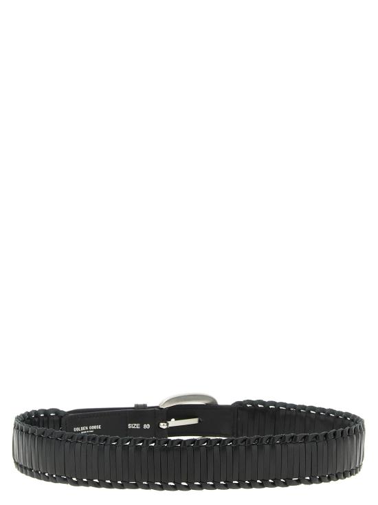  골든구스 벨트 GO324534BM BLACK - GOLDEN GOOSE