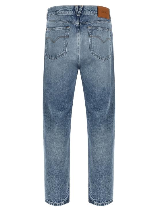 26SS 베르사체 데님 팬츠 VE325451BM BLUE - VERSACE