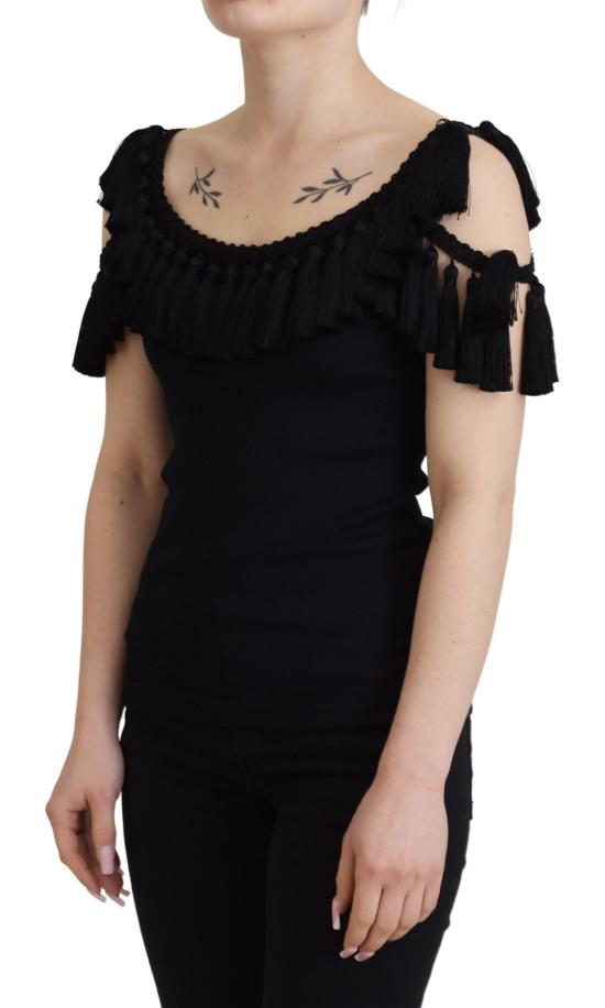  돌체앤가바나 민소매 티셔츠 TSH83190 BLACK - DOLCE & GABBANA