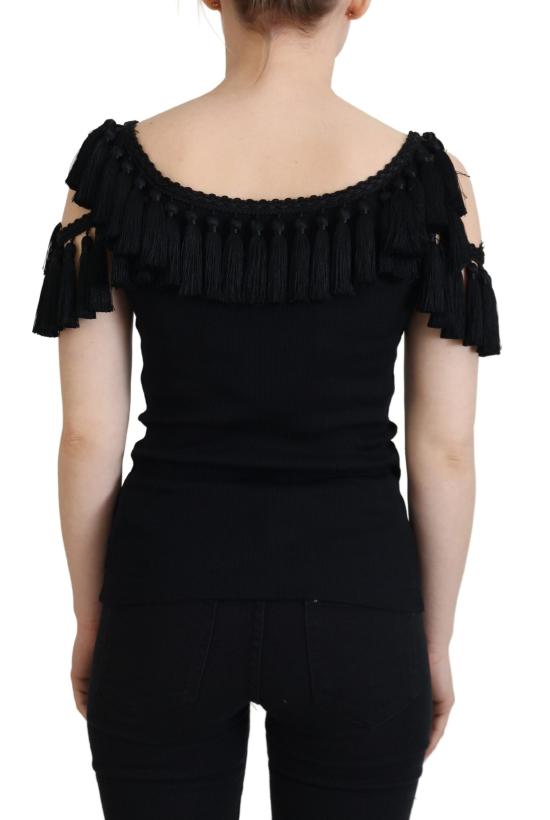  돌체앤가바나 민소매 티셔츠 TSH83190 BLACK - DOLCE & GABBANA