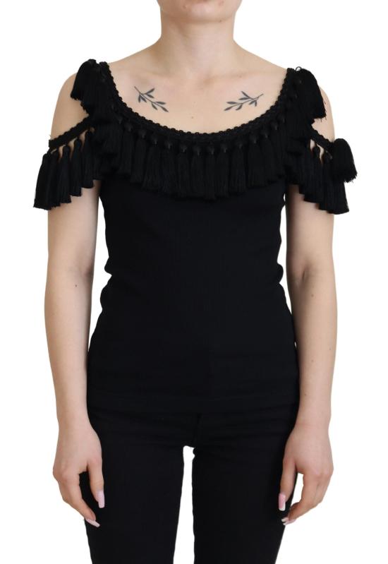  돌체앤가바나 민소매 티셔츠 TSH83190 BLACK - DOLCE & GABBANA