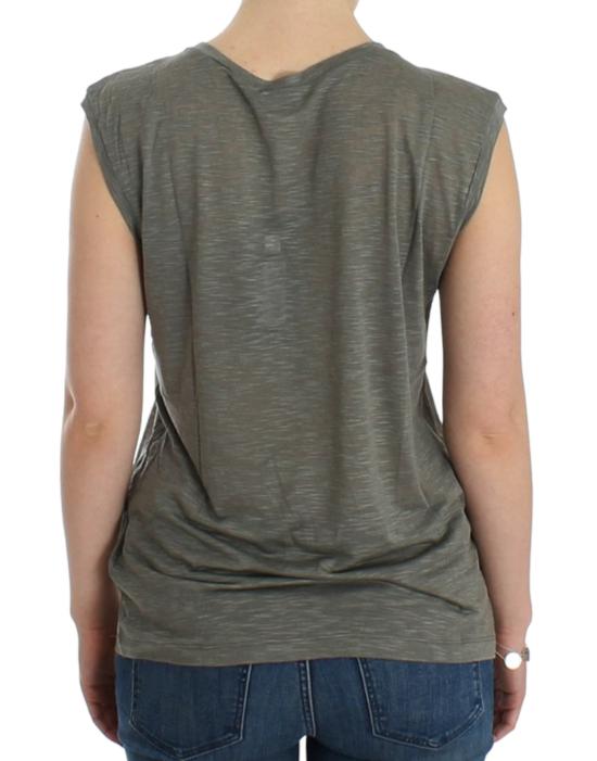  커스텀네셔널 민소매 티셔츠 SIG12531 GRAY - COSTUME NATIONAL