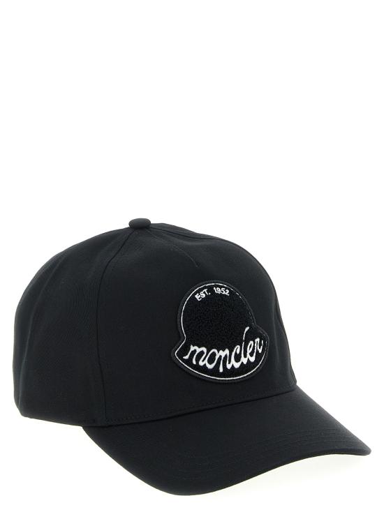 25FW 몽클레어 볼캡 MO324091BM BLACK - MONCLER