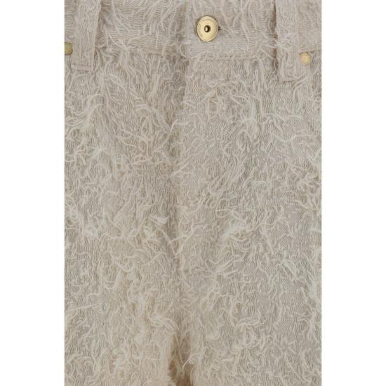 26SS 브루넬로 쿠치넬리 스트레이트 팬츠 BRML121P4008C001BB BEIGE - BRUNELLO CUCINELLI