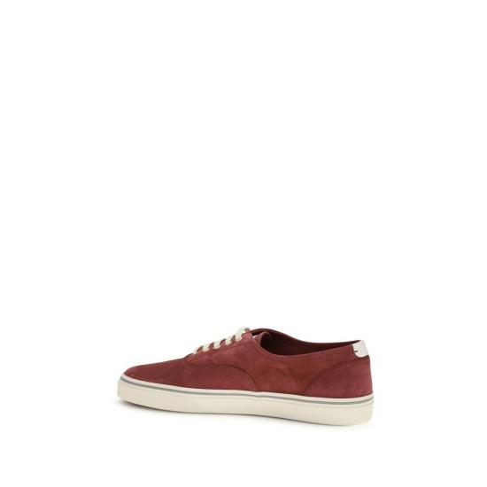 26SS 브루넬로 쿠치넬리 스니커즈 BRMZUPIGZ334CEH62BB RED - BRUNELLO CUCINELLI