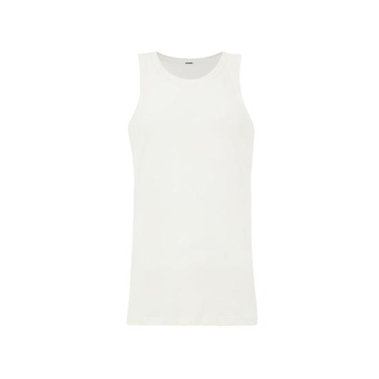  질샌더 민소매 티셔츠 JI 9908666 WHITE