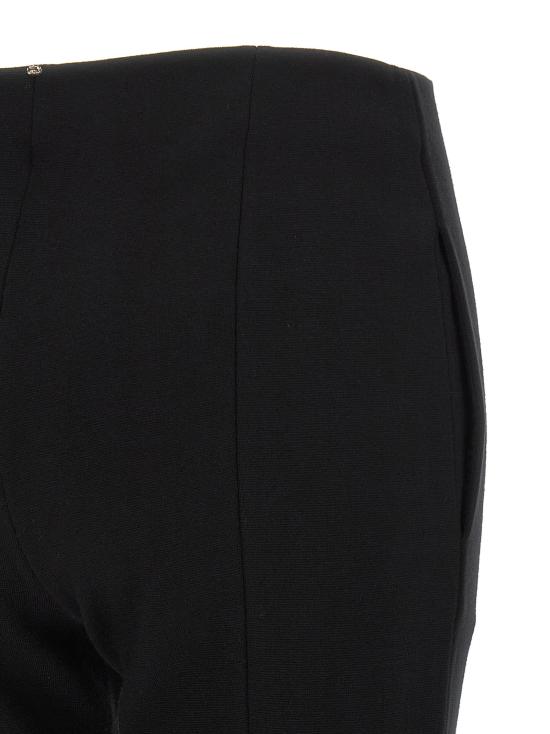 25FW 스포트막스 스트레이트 팬츠 SP324200BM BLACK - SPORTMAX