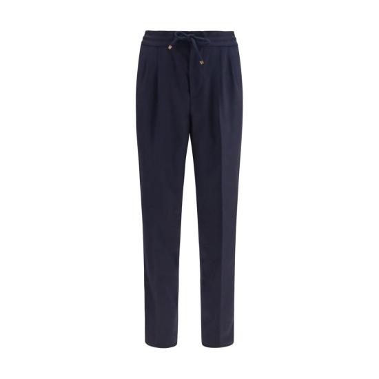 26FW 브루넬로 쿠치넬리 스트레이트 팬츠 BRME226E1710C334BB NAVY