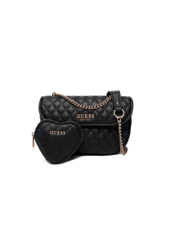 게스 크로스백 HWQG98 94210 BLA ONESIZE Guess BLACK - GUESS