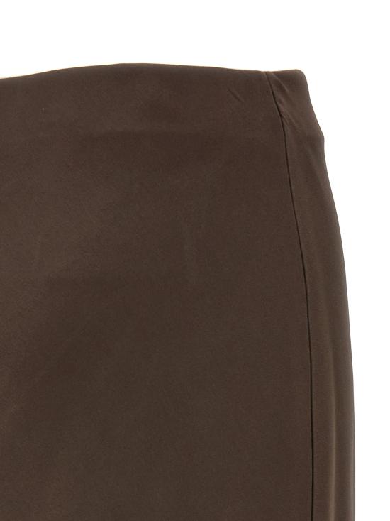 26SS 브루넬로 쿠치넬리 스커트 BR310874BM BROWN - BRUNELLO CUCINELLI
