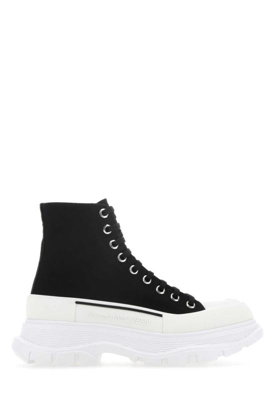 26SS 알렉산더 맥퀸 트레드 슬릭 부츠 705659W4MV2 1070 BLACK