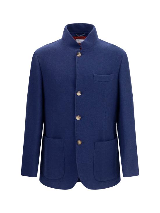 26FW 브루넬로 쿠치넬리 자켓 MT4016265 CLL28 BLUE