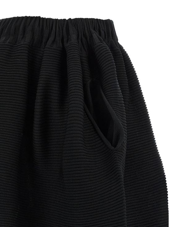 25FW 이세이 미야케 스커트 IS327975BM BLACK - ISSEY MIYAKE