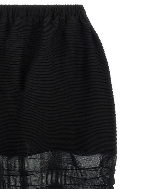 25FW 이세이 미야케 스커트 IS327975BM BLACK - ISSEY MIYAKE