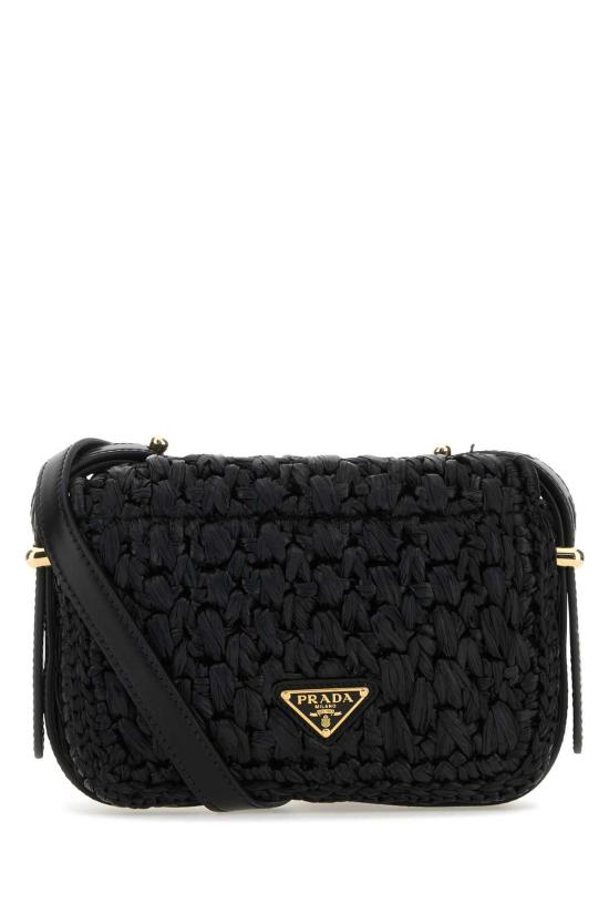 26SS 프라다 라피아 숄더백 1BD362VOOB2M2T F0ES7 BLACK - PRADA