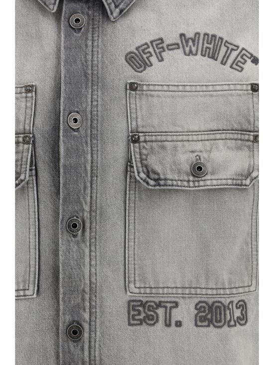 26SS 오프화이트 셔츠 44MYD05VS26D003020 0020 GRAY - OFF WHITE