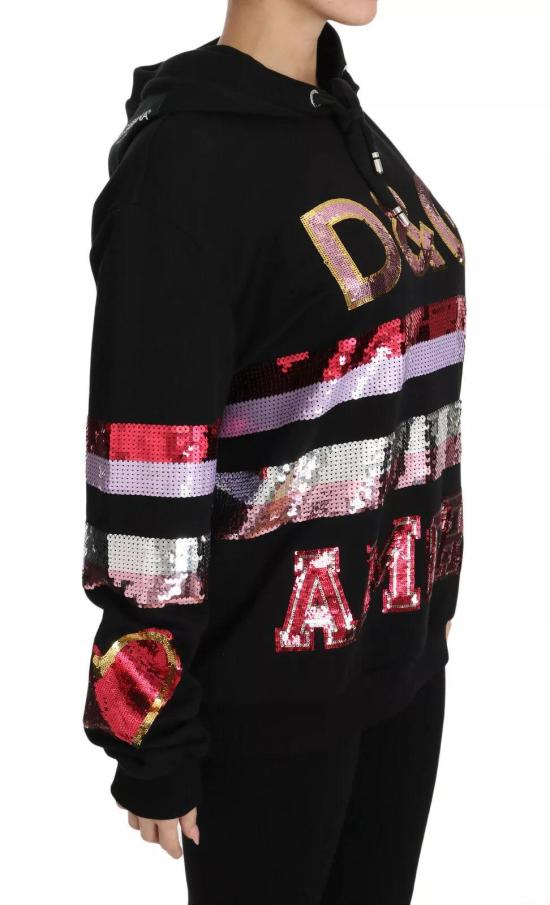  돌체앤가바나 후드 티셔츠 TSH3018 IT36 BLACK - DOLCE & GABBANA