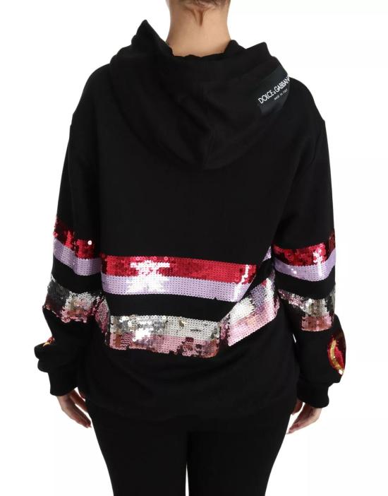  돌체앤가바나 후드 티셔츠 TSH3018 IT36 BLACK - DOLCE & GABBANA