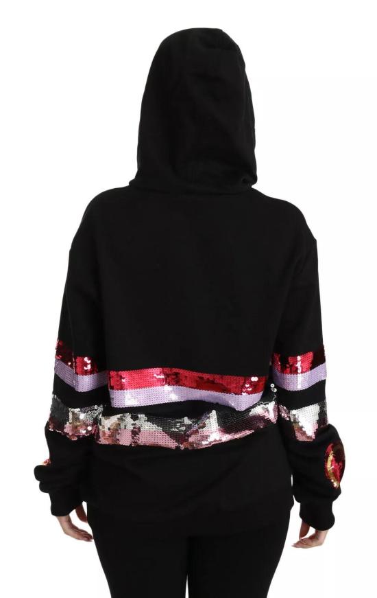  돌체앤가바나 후드 티셔츠 TSH3018 IT36 BLACK - DOLCE & GABBANA