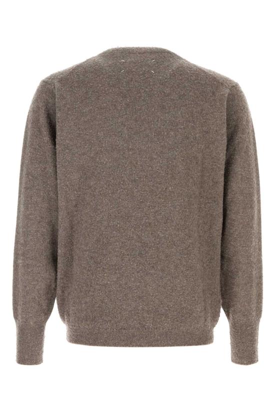 25FW 마르지엘라 포 스티치 크루넥 스웨터 S67HL0010M13031 805M GRAY - MAISON MARGIELA