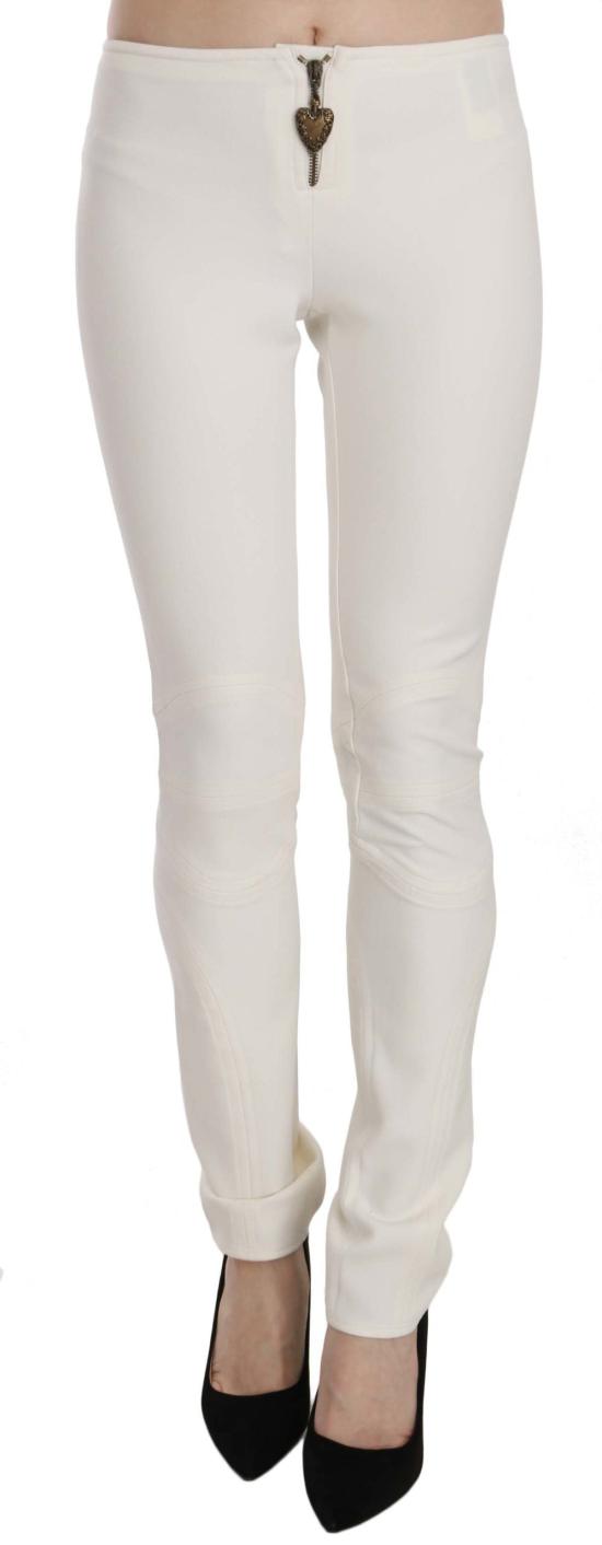  저스트까발리 스트레이트 팬츠 PAN70376 WHITE - JUST CAVALLI