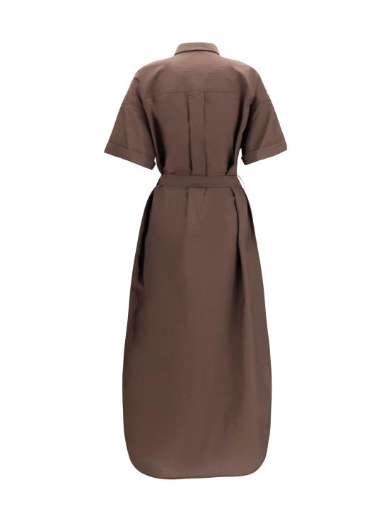 26SS 브루넬로 쿠치넬리 원피스 M0F79AHD91 C8589 BROWN - BRUNELLO CUCINELLI