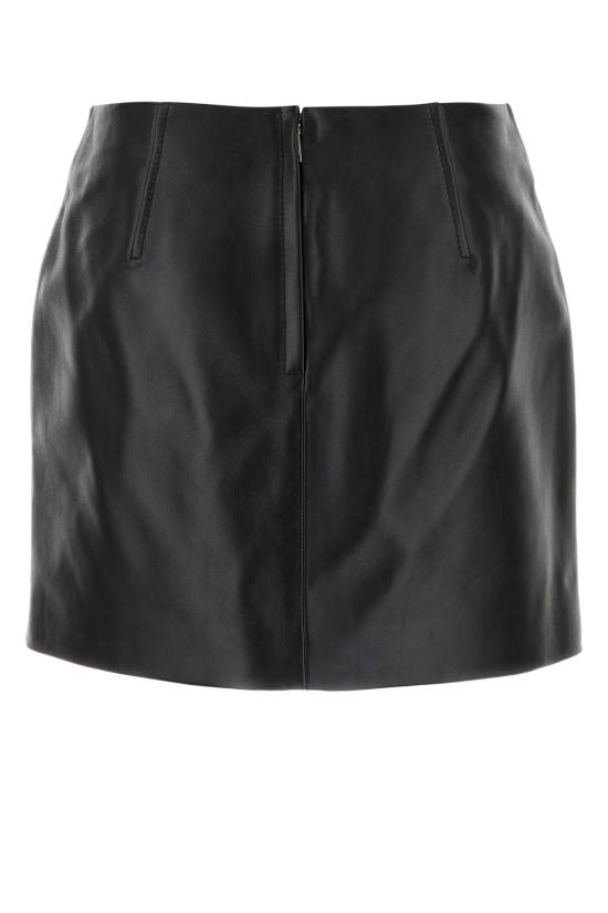 25FW 보테가베네타 스커트 844002V5BX0 1000 BLACK - BOTTEGA VENETA
