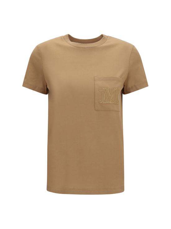 26FW 막스마라 파파이 코튼 저지 티셔츠 파파이 코튼 저지 티셔츠 2621946051600 003 BEIGE