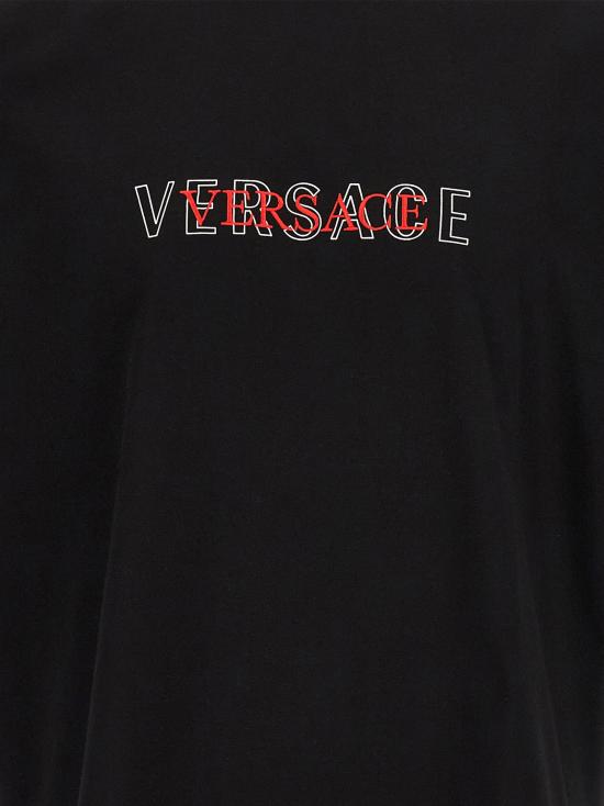 26FW 베르사체 탑 VE336900BM BLACK - VERSACE