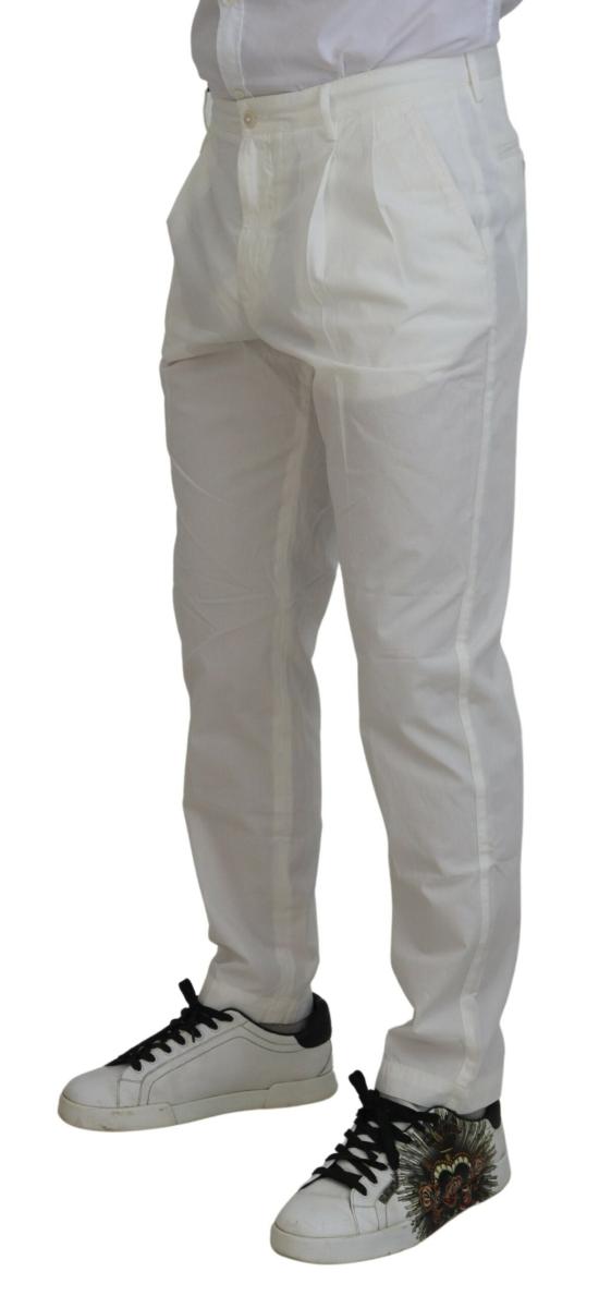  돌체앤가바나 치노 팬츠 PAN74810 WHITE - DOLCE & GABBANA