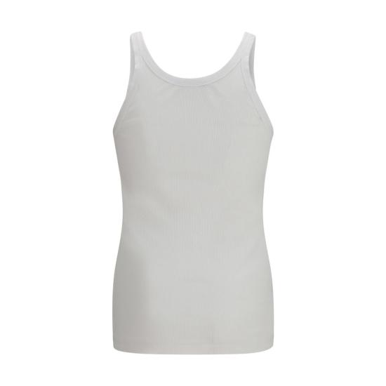 26SS 돌체앤가바나 민소매 티셔츠 DOG8PA8TG7P3IW0800BB WHITE - DOLCE & GABBANA
