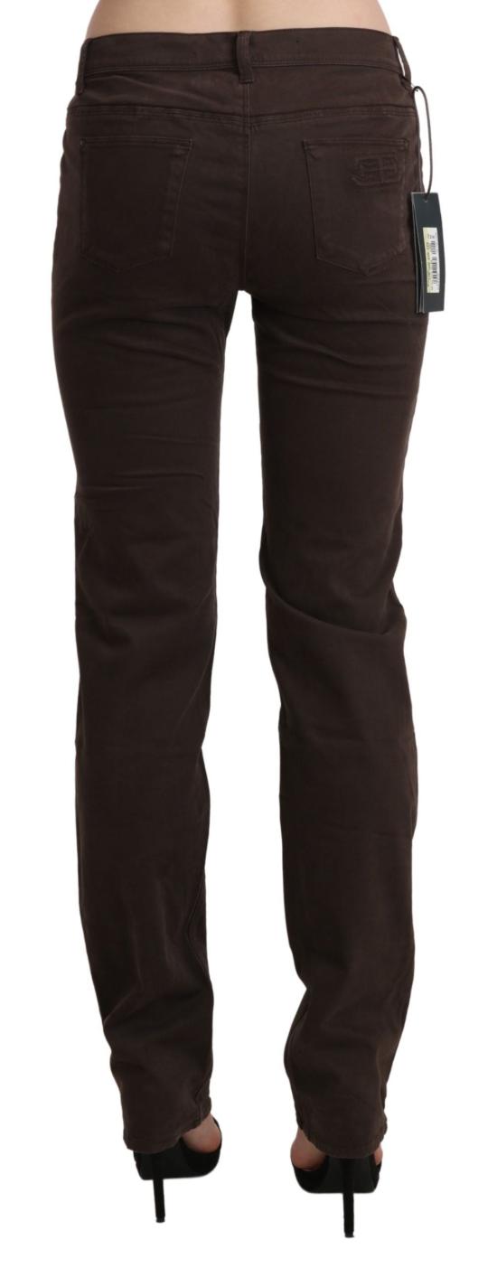  에르마노 설비노 스트레이트 팬츠 PAN71149 BROWN - ERMANNO SCERVINO
