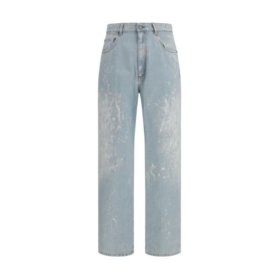 26SS MM6 메종마르지엘라 데님 팬츠 MMSH2LA0054M30055966BB BLUE