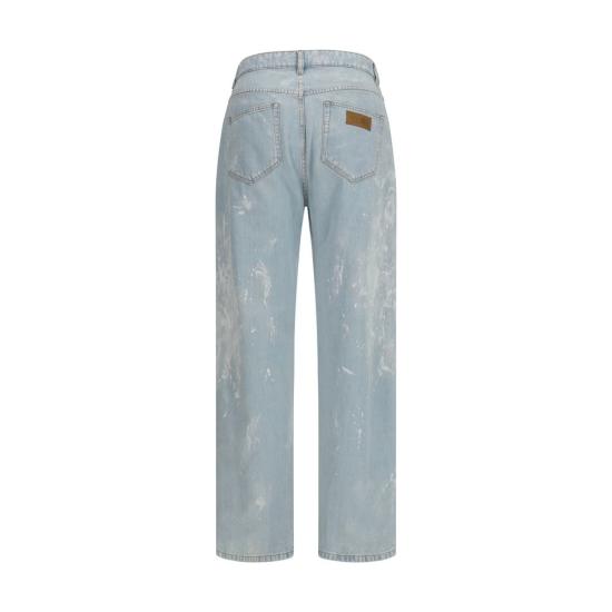 26SS MM6 메종마르지엘라 데님 팬츠 MMSH2LA0054M30055966BB BLUE - MM6 MAISON MARGIELA