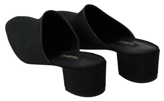  돌체앤가바나 뮬/슬리퍼 LA8929 BLACK - DOLCE & GABBANA