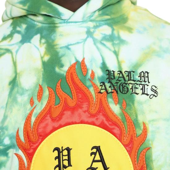  팜앤젤스 후드 티셔츠 PA 8992029769940 GREEN - PALM ANGELS