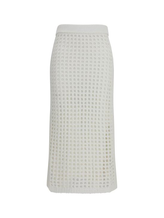 26SS 막스마라 스커트 2611301029600 001 WHITE
