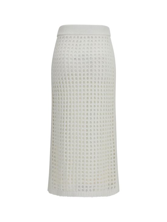 26SS 막스마라 스커트 2611301029600 001 WHITE - MAX MARA