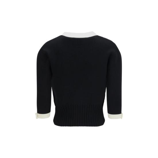 26FW 발렌티노 가라바니 가디건 VA9B3KA16CAAJ0KQBB BLACK - VALENTINO GARAVANI
