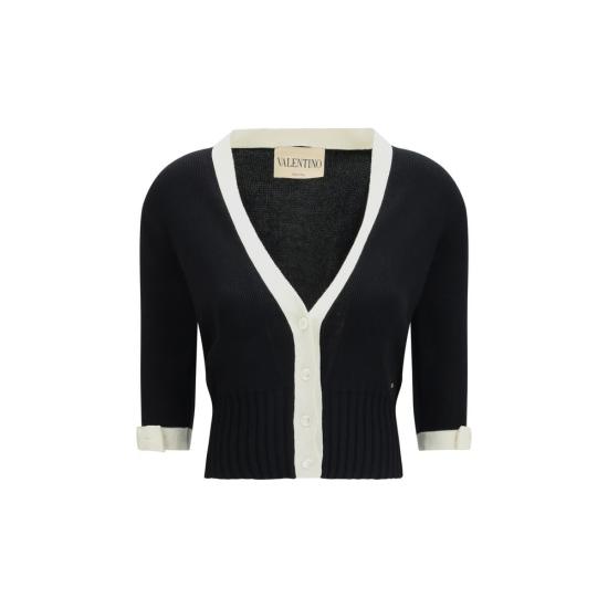 26FW 발렌티노 가라바니 가디건 VA9B3KA16CAAJ0KQBB BLACK
