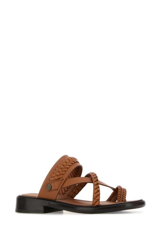 26SS 버버리 플랫 슈즈 8123891 C5692 BROWN - BURBERRY