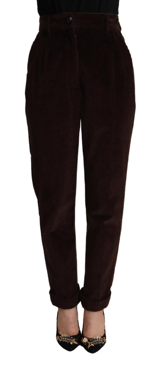  돌체앤가바나 스트레이트 팬츠 PAN72805 BURGUNDY - DOLCE & GABBANA
